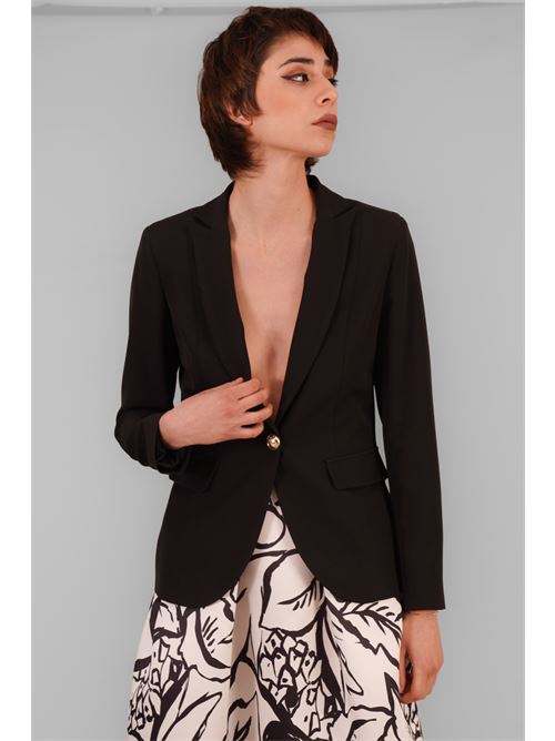 Giacca in cady Anna Sirico | GIUDITTA/0803NERO